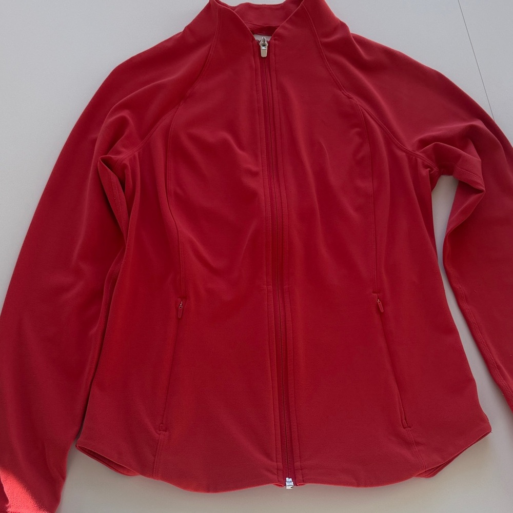 Athleta Salutation Jacket. Red Size Small. - image 1